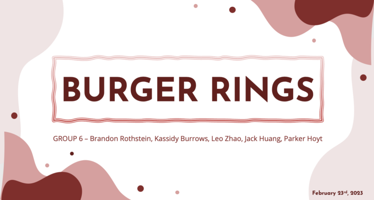 Burger Rings